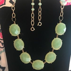 Premier Designs Green Necklace